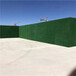军绿色15mm广告宣传围挡草皮墙奎文区房地产草坪围墙