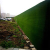 军绿色1.0厘米工地外墙绿植围挡平罗绿草坪围墙