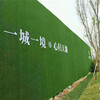 军绿色1.5厘米广告外墙围挡施工绿草坪 民丰用草坪包外墙