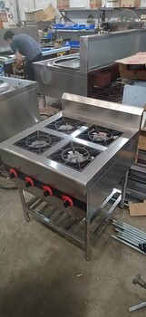 深圳厨美酒店学校工厂食堂厨房商用灶具加装熄火自动保护装置