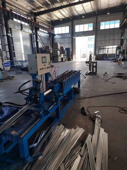 鍍鋅百葉片設(shè)備75型百葉窗成型機(jī)器金碩百葉窗成型設(shè)備