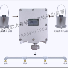 无线款大巷喷雾ZP127矿用自动洒水降尘装置电动自动喷雾装置