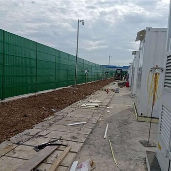 柴油發電機組降噪廠家金屬隔音板聲屏障隔音屏生產安裝