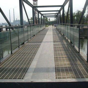 重庆水厂热镀锌钢格栅地沟盖板操作平台钢格板踏步板生产厂家