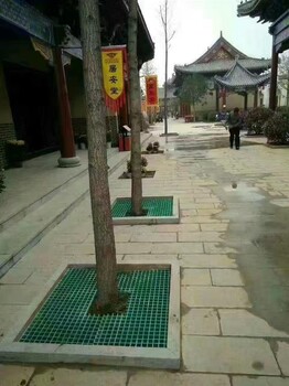 西安玻璃鋼格柵樹坑篦子銷售廠家樹池蓋板綠化用樹坑篦子