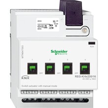 MTN6475954路16A開關控制模塊帶電流檢測施耐德莫頓KNX照明系統圖片