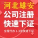 雄安三县公司注册提供内资公司注册记账报税