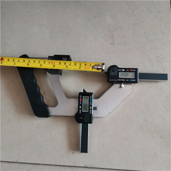 鋼軌磨耗測(cè)量尺磨耗尺鋼軌磨耗測(cè)量尺鐵路用鋼軌磨耗檢測(cè)尺現(xiàn)貨