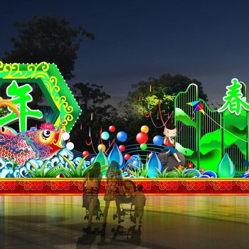夜游燈光展