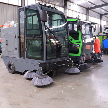 全封閉四輪掃地機(jī)新能源電動(dòng)清掃車物業(yè)小區(qū)廠區(qū)駕駛式掃地機(jī)