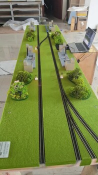 浙江沙盤模型公司訂做火車列車軌道模型紹興沙盤模型公司訂做