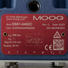 新到货D661-6460C/G35HOAA4VSX2HA美国MOOG穆格伺服阀图片