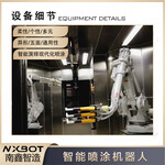 智能喷涂机器人自动喷涂生产线喷漆自动化六轴机械臂涂装流水线