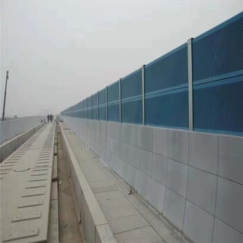鐵路高鐵聲屏障高速聲屏障冷卻塔聲屏障空調(diào)機(jī)組隔音屏小區(qū)隔音房