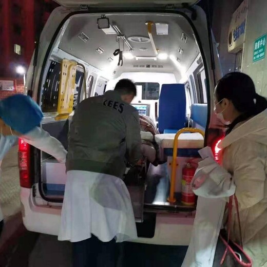 淄博跨省救护车转运护送-出院转院病人服务