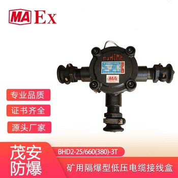 BHD2-25/660(380)-2T25A/2T接線盒報(bào)價(jià)茂安接線盒25a