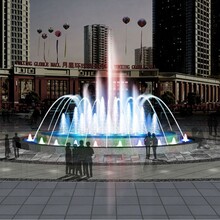 白城波光跳泉_白城北京喷泉工程_白城人工造雾电话图片