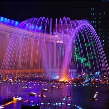 江西南昌旱地噴泉設備公司聯系方式-白邁噴泉水景