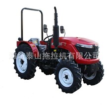 潍坊泰山供应国四四驱动70马力轮式农用拖拉机