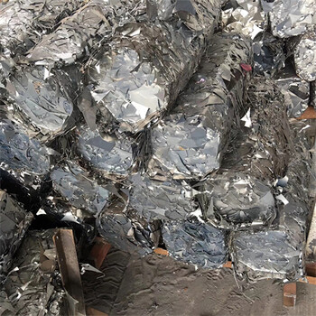 莆田荔城花紋鋁板回收常年大量收購鋁型材廢金屬打包站
