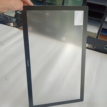 生产5mm黑色高温丝印钢化玻璃面板精磨边物理钢化图片