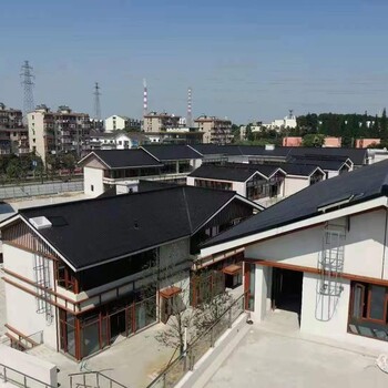 太原仿古鋁瓦生產廠家鋁制小青瓦鋁代木配件