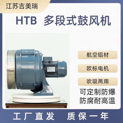 HTB75-104/0.75KW透浦多段式中压风机