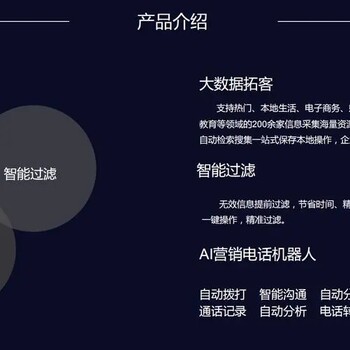 電銷機器人，自動語音撥打銷售系統