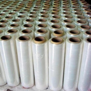 pe纏繞膜廠家包裝膜打包膜工業(yè)保鮮膜大卷塑料薄膜大量批發(fā)