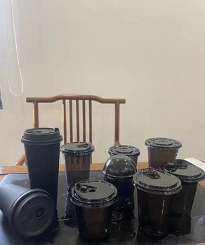 安徽塑料奶茶杯吸管定制，蚌埠塑料奶茶杯，淮南pp奶茶杯定制廠家