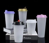 四川pet奶茶杯吸管定制，绵阳奶茶杯打包袋，德阳奶茶杯定制厂家