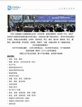 2024年法國國際工業(yè)展覽會(huì )