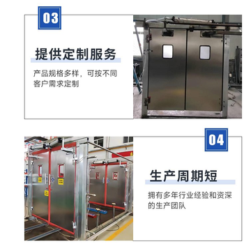 不锈钢单扇风门-1.7x2.2m-不锈钢抗地压冲击风门