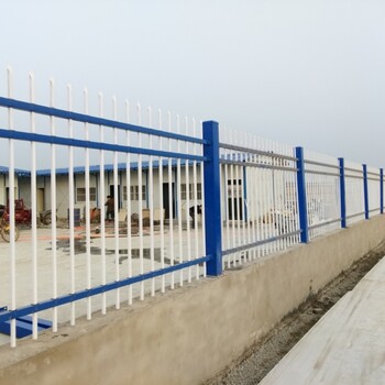 河南濮阳小区铁艺围墙护栏铁铸热镀锌钢栏杆户外栅栏家用学校围栏