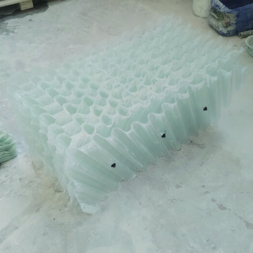 四川德阳生产冷却塔斜管填料的规格型号