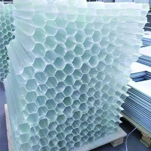 新疆哈密生产玻璃钢斜交错填料产品介绍