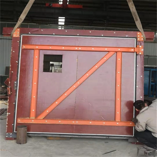 竹胶板平衡风门-2.0x2.8m-竹胶板无压风门