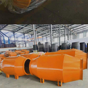 鐵力側(cè)進(jìn)風(fēng)局扇風(fēng)機消音器-2x18.5KW-局扇風(fēng)機軸流消音器
