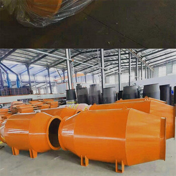FBD對旋局部通風(fēng)機(jī)消音器-FBDNo7.5-礦用隔爆風(fēng)機(jī)消音器