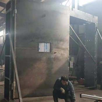 氣動減壓風門造型美觀-滴道區礦用立井防爆門