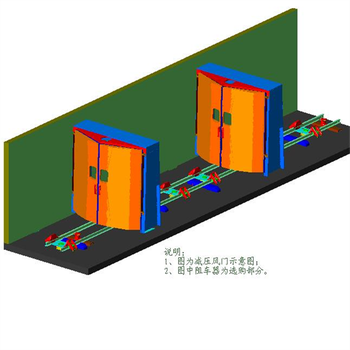 光控气动连锁减压风门-批发代理-洱源-矿用联锁减压风门