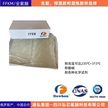 弘芯耐高溫315°C全氟醚橡膠半導體密封