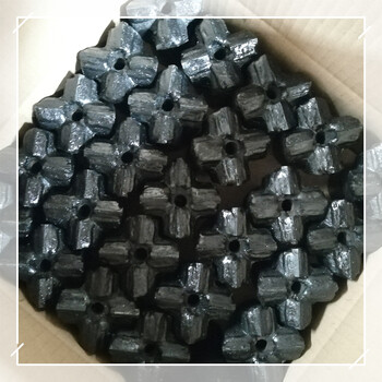 煉鐵廠高爐開口機(jī)硬質(zhì)合金十字鉆頭45#鋼42CrMo