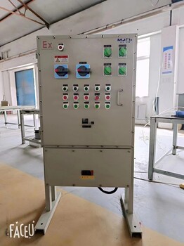 內(nèi)蒙電機防爆啟停電控箱鑄鋁箱控制柜304戶外防水配電箱殼體
