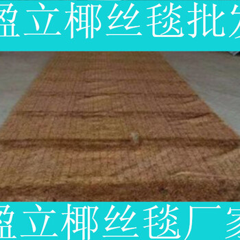 盈立椰絲植生毯廠家礦山修復(fù)河岸綠化垃圾填埋場(chǎng)土工膜