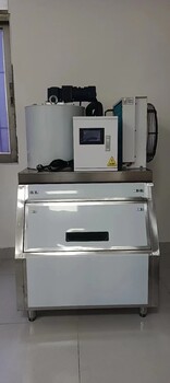 廣州冰友日產(chǎn)300公斤片冰機用于食品保鮮，水產(chǎn)加工、混凝土冷卻