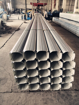 亳州市彩钢雨水管钢结构镀锌铁皮排水管经销商