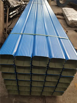 潮州市彩钢雨水管钢结构镀锌铁皮排水管行情价格