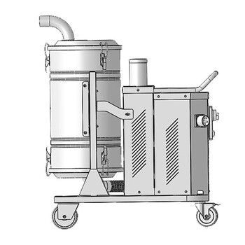 紡織廠用工業(yè)吸塵器4KW吸塵機移動式吸塵器吸棉花棉絮工業(yè)吸塵器