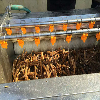 芋頭毛輥清洗機-山芋毛輥清洗機-土豆毛輥清洗機